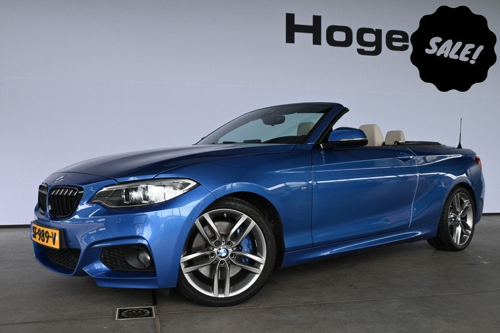 BMW 2 Serie Cabrio 220i High Executive M-Pakket! Automaat Na, Auto's, BMW, Automaat, 1998 cc, Achterwielaandrijving, Gebruikt