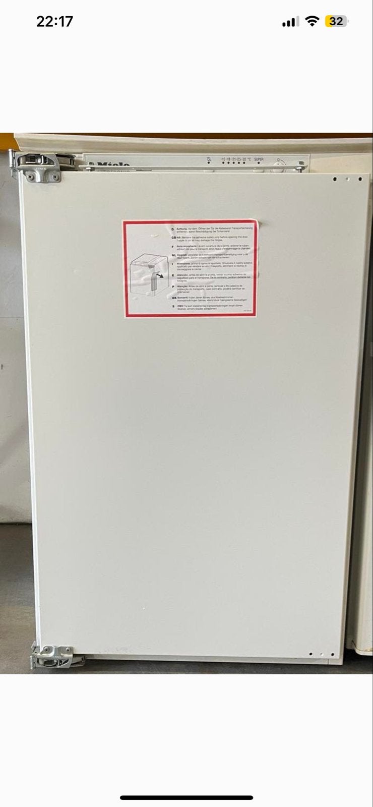 Miele Koelkast met Aparte Vriezer - Energieklasse A+, 150 tot 200 liter, Met aparte vriezer, Nieuw, Energieklasse A of zuiniger