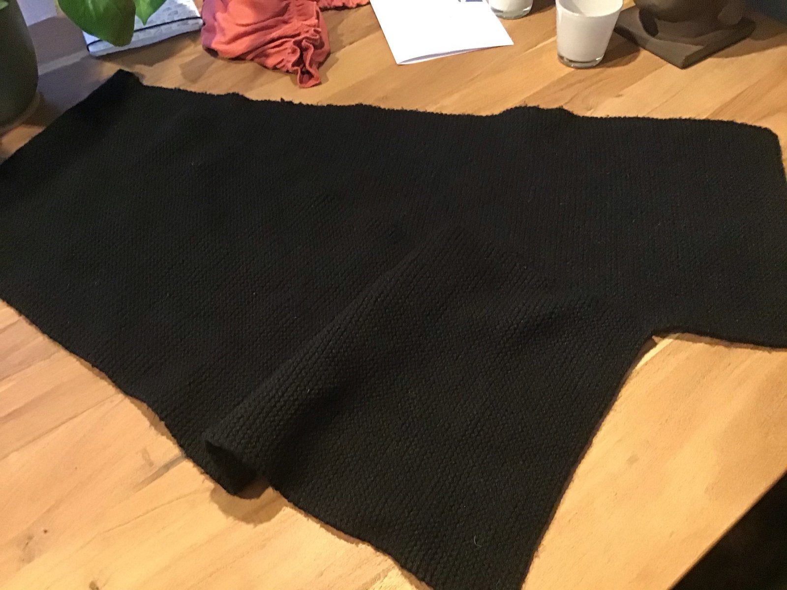 Sjaal zwart, 160 bij 28 cm, Kleding | Dames, Mutsen, Sjaals en Handschoenen, Ophalen of Verzenden, Zo goed als nieuw, Maat 46/48 (XL) of groter