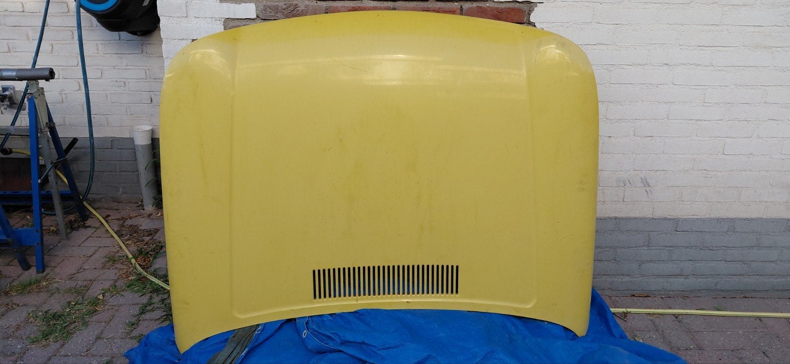 Motorkap DAF 46, Ophalen