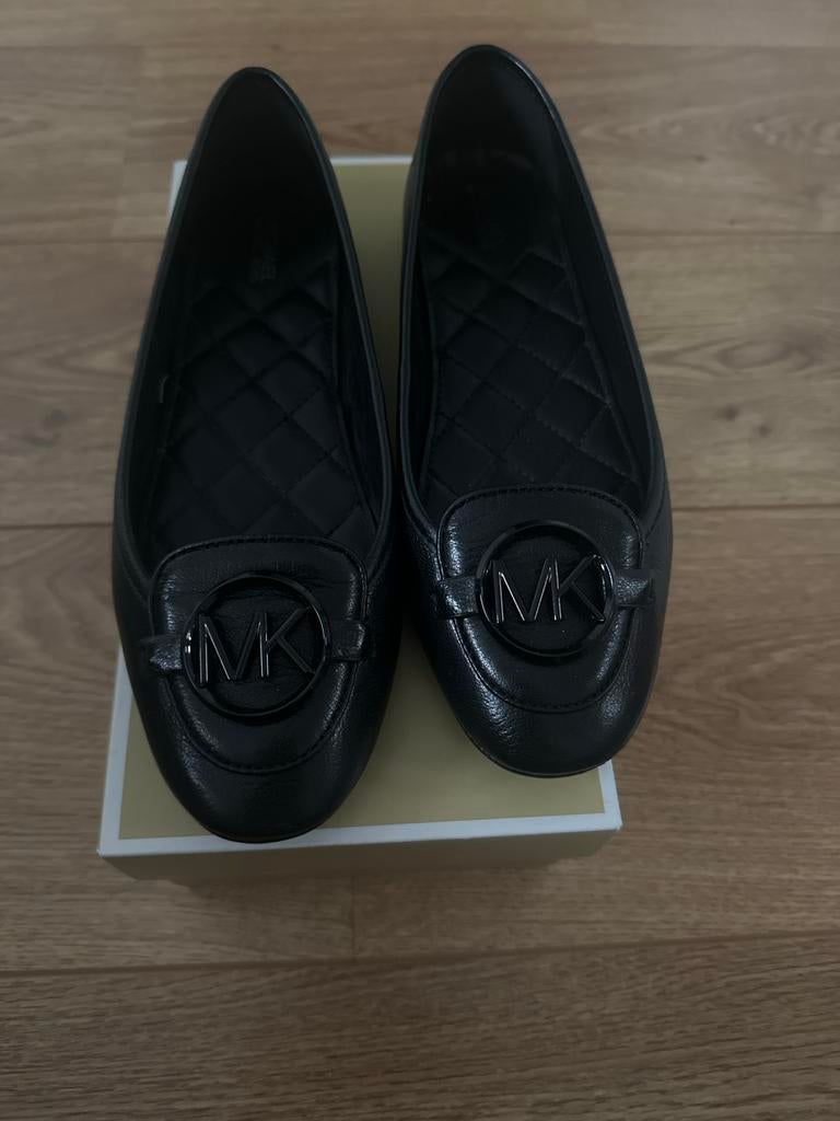 Michael Kors Zwarte Ballerina's - Maat 37, Verzenden, Zwart, Overige typen, Zo goed als nieuw