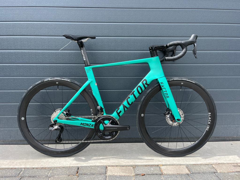 Factor Monza Shimano Ultegra di2 Carbon Racefiets 56cm, Overige merken, Carbon, Ophalen of Verzenden, Zo goed als nieuw