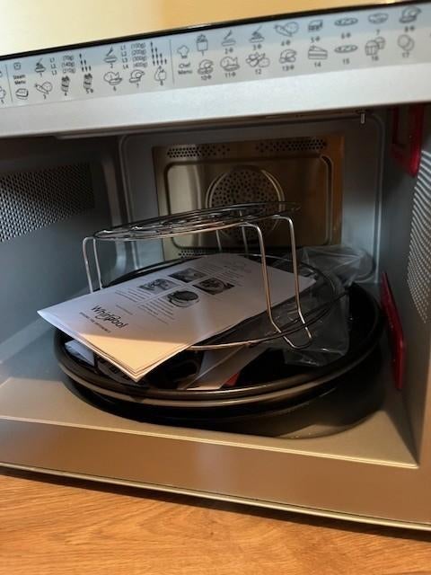 Whirlpool Dual Crisp Technology MCP 349 BL, Witgoed en Apparatuur, Magnetrons, Ophalen, Combimagnetron, Crisp, Nieuw