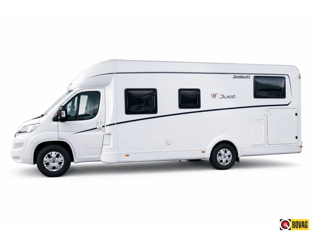 Dethleffs Just90 Citroën 165 pk 4Pers, Caravans en Kamperen, Ringverwarming, Bedrijf, Dethleffs, L-zit