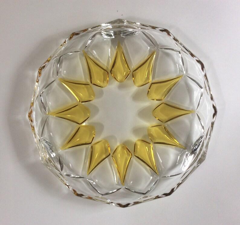 Walther Glas Object 30cm en 3 cm hoog, Kristal Glas!, Ophalen of Verzenden