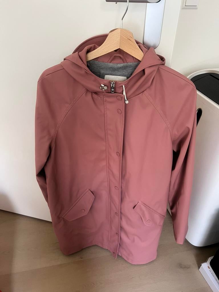 America Today regenjas, Ophalen, Zo goed als nieuw, Maat 42/44 (L), Roze