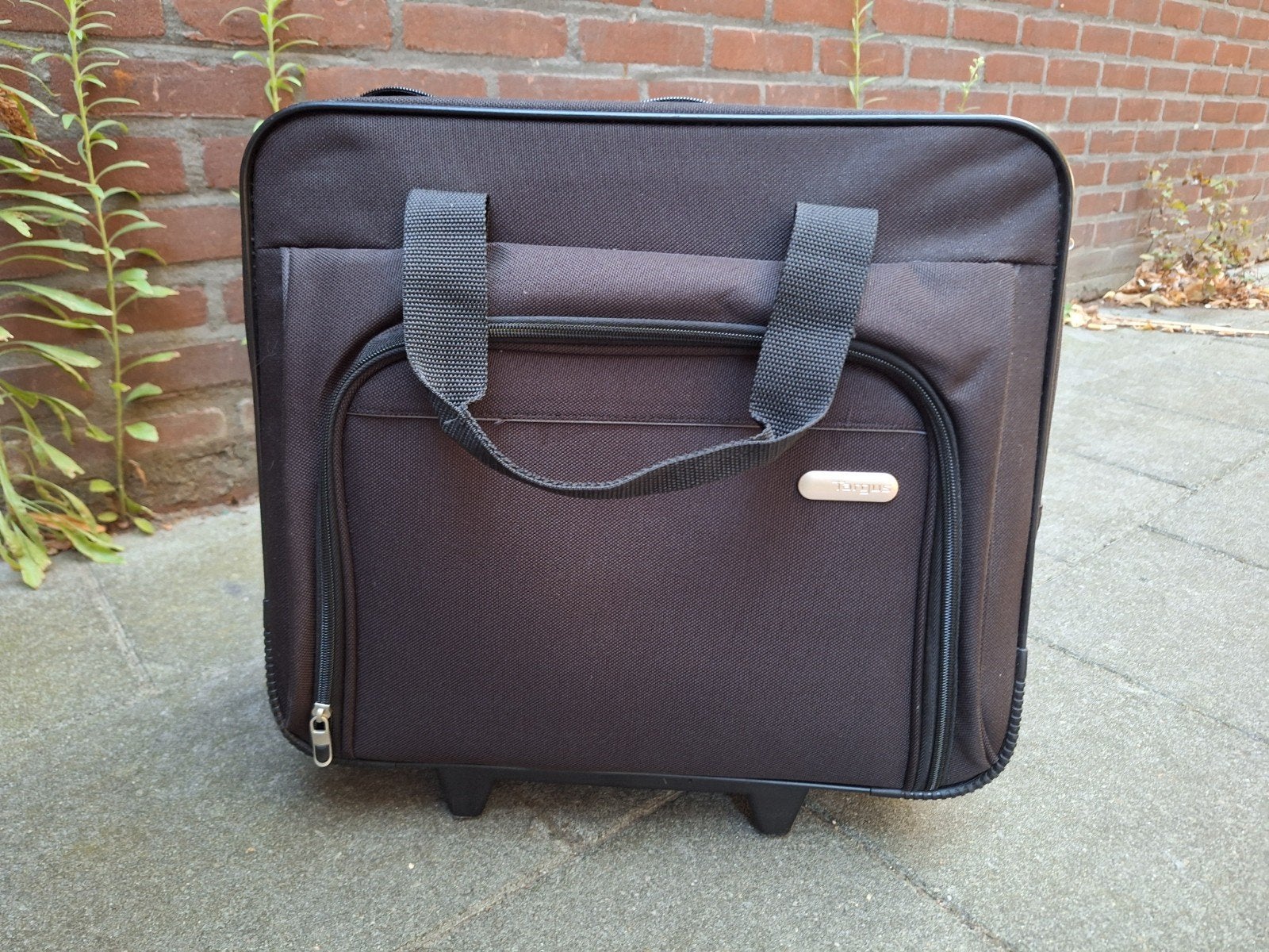 Targus verrijdbare laptoptas / trolleykoffer, Computers en Software, Ophalen of Verzenden, Zo goed als nieuw, Targus, Zwart