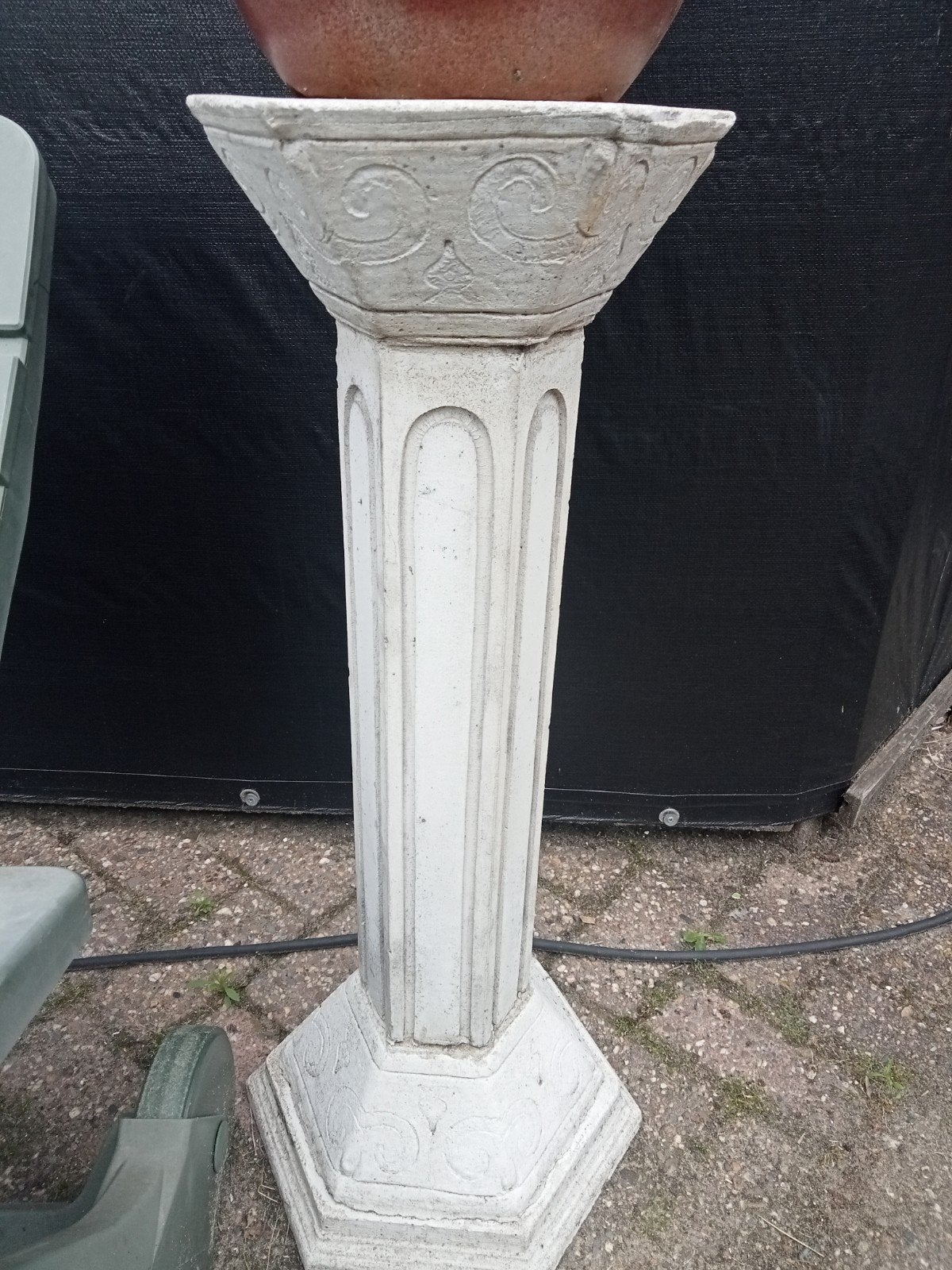 Zuil pilaar twee stuks €40,00 per stuk, Tuin en Terras, Ophalen, Gebruikt, Beton, Balkon
