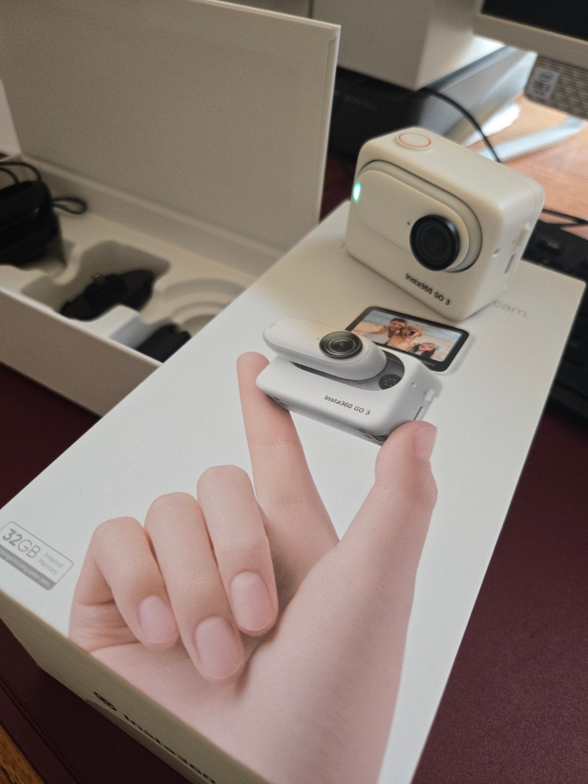 Nieuwe Insta360 GO 3 action camera 32 GB, Ophalen of Verzenden, Nieuw, Overige merken