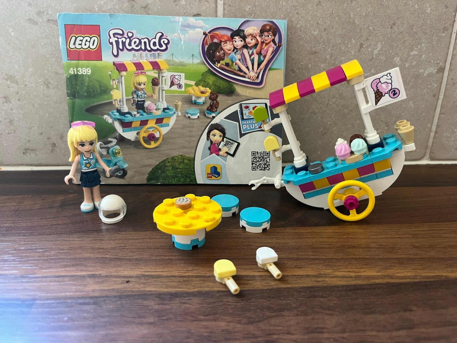 Lego Friends 41389 IJskar (zonder scooter en hondje), Gebruikt, Lego, Friends, Ophalen of Verzenden
