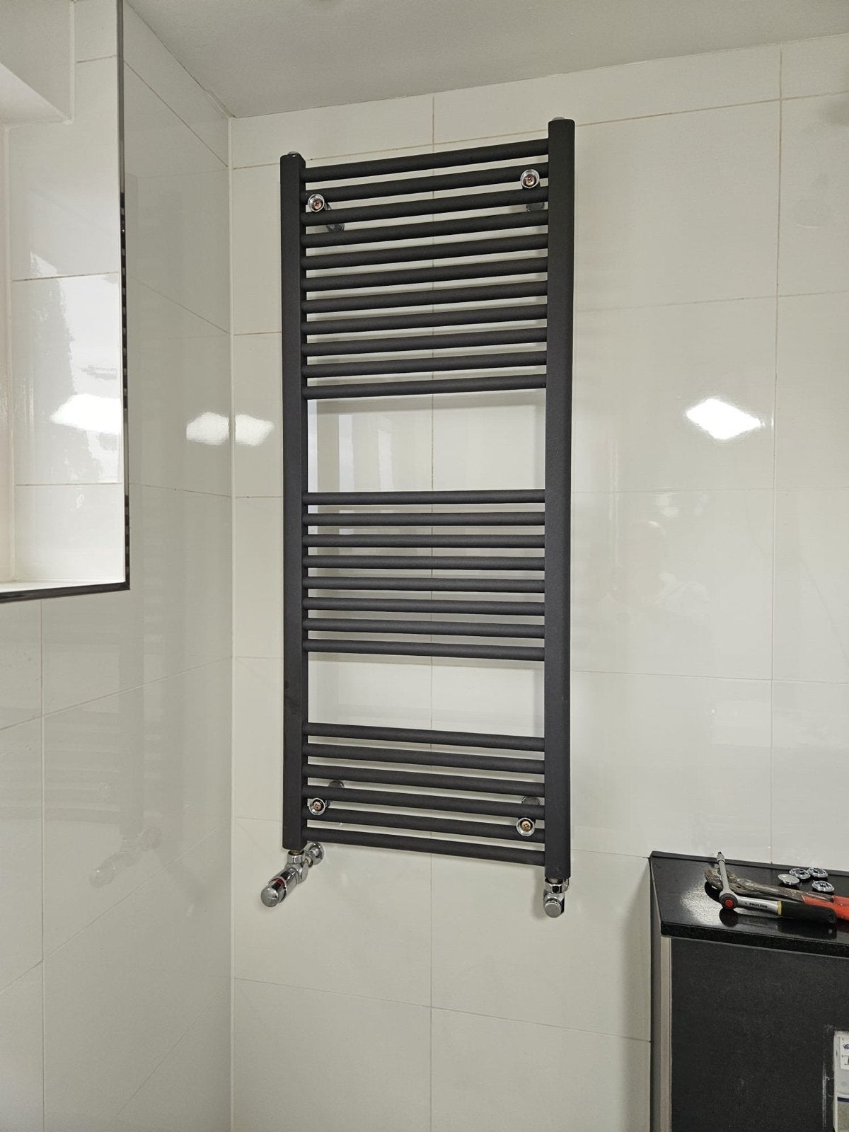 Radiator met thermostaat knop, Doe-het-zelf en Verbouw, Verwarming en Radiatoren, Ophalen, 500 tot 800 watt, Radiator, Minder dan 60 cm