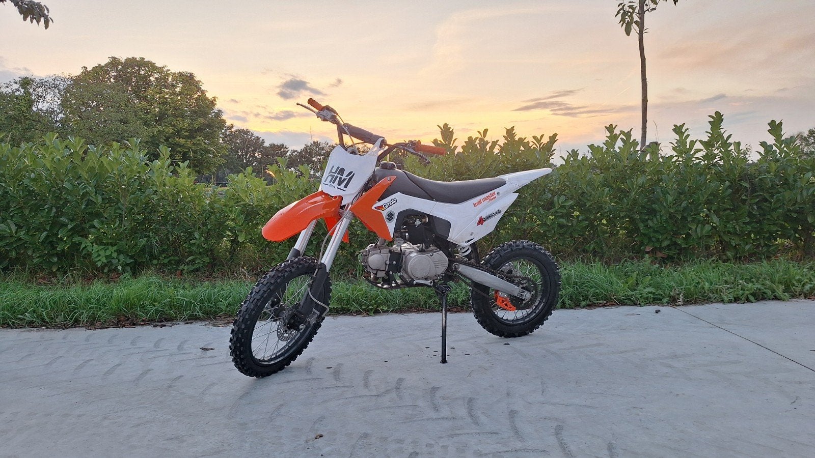 pitbike 110cc PROJECT, Ophalen, Gebruikt, 110 cc, Schijfrem