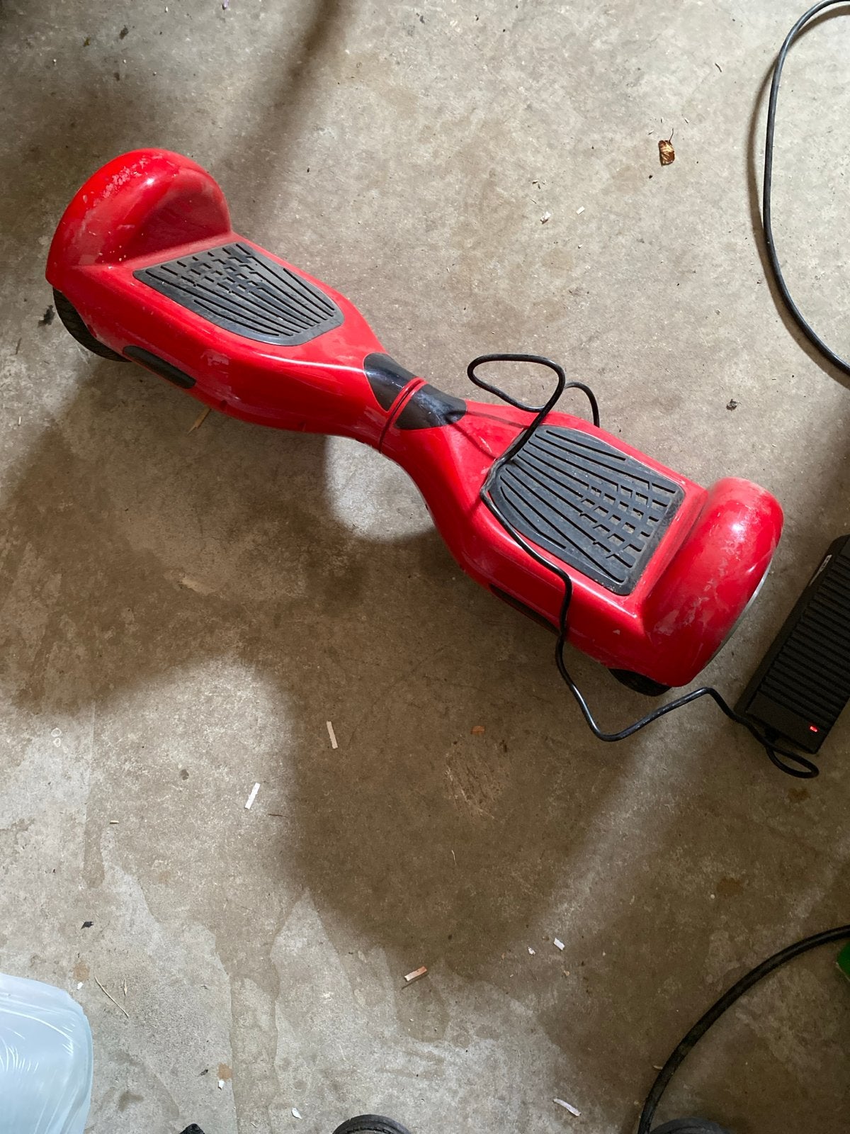 Rode Hoverboard - Elektrische step, Ophalen of Verzenden, Gebruikt, Elektrische step (E-scooter)