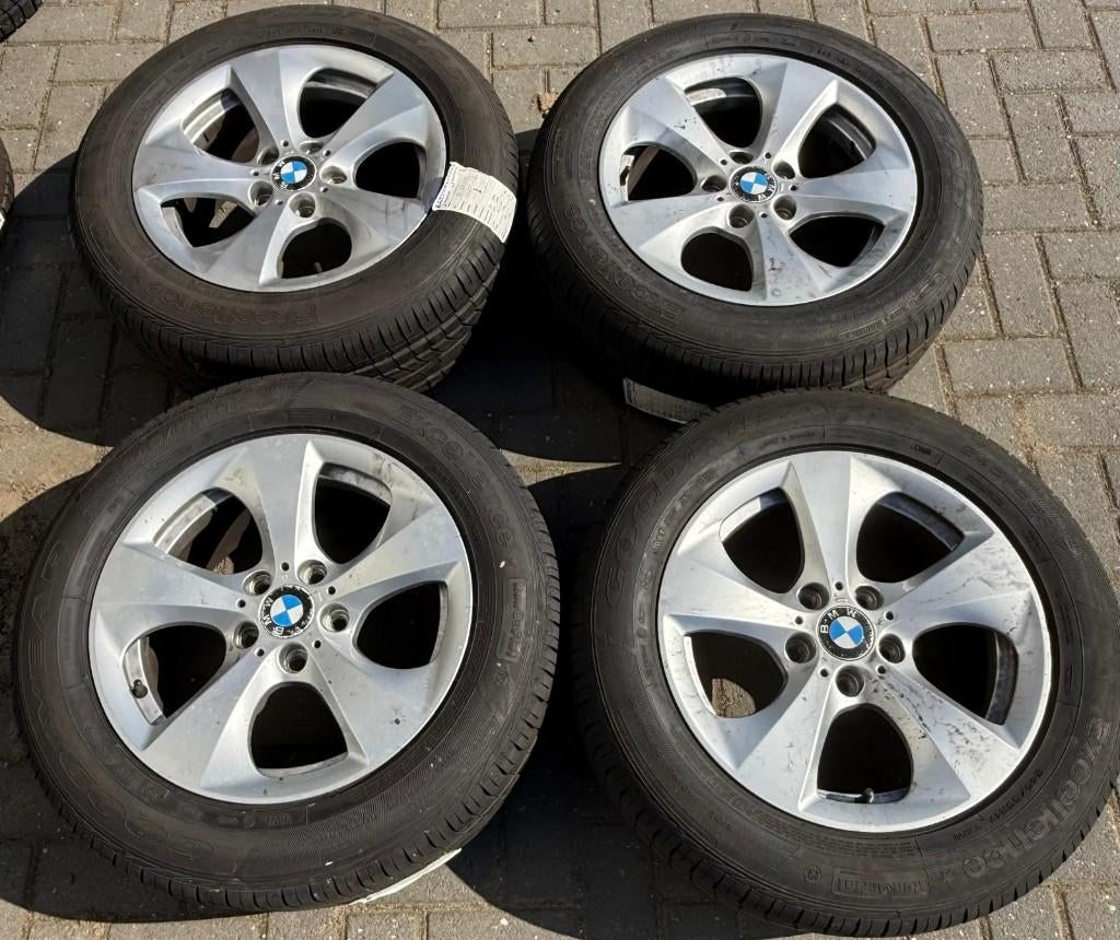 BMW 17 inch X3 wielen Goodyear zomerbanden, Auto-onderdelen, Banden en Velgen, Ophalen, Banden en Velgen, 17 inch, Personenwagen