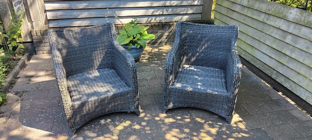 tuinset, Ophalen, 4 zitplaatsen, Kunststof, Zo goed als nieuw