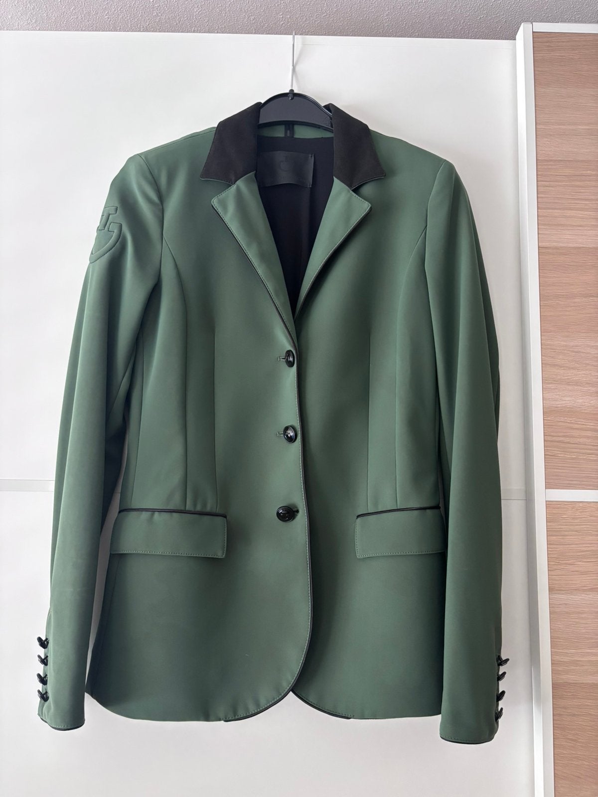 Cavalleria Toscana wedstrijdjasje groen, Ophalen of Verzenden, Zo goed als nieuw, Dressuur, Bovenkleding