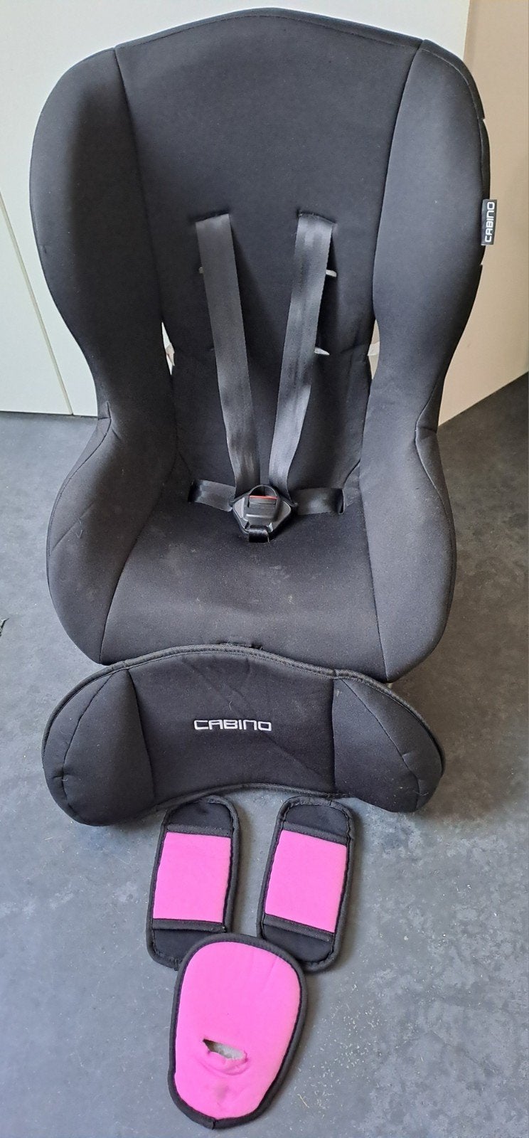 Cabino autostoel roze, groep 0 en 1, Kinderen en Baby's, Autostoeltjes, Overige merken, 9 t/m 18 kg, Ophalen of Verzenden, Slaapstand