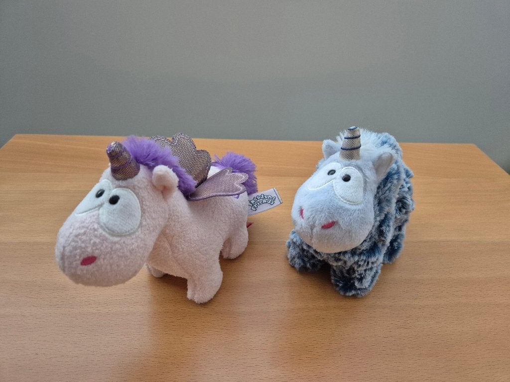 2 x Nici Theodor eenhoorn nieuw (cadeau tip), Overige karakters, Nieuw, Ophalen of Verzenden, Met label
