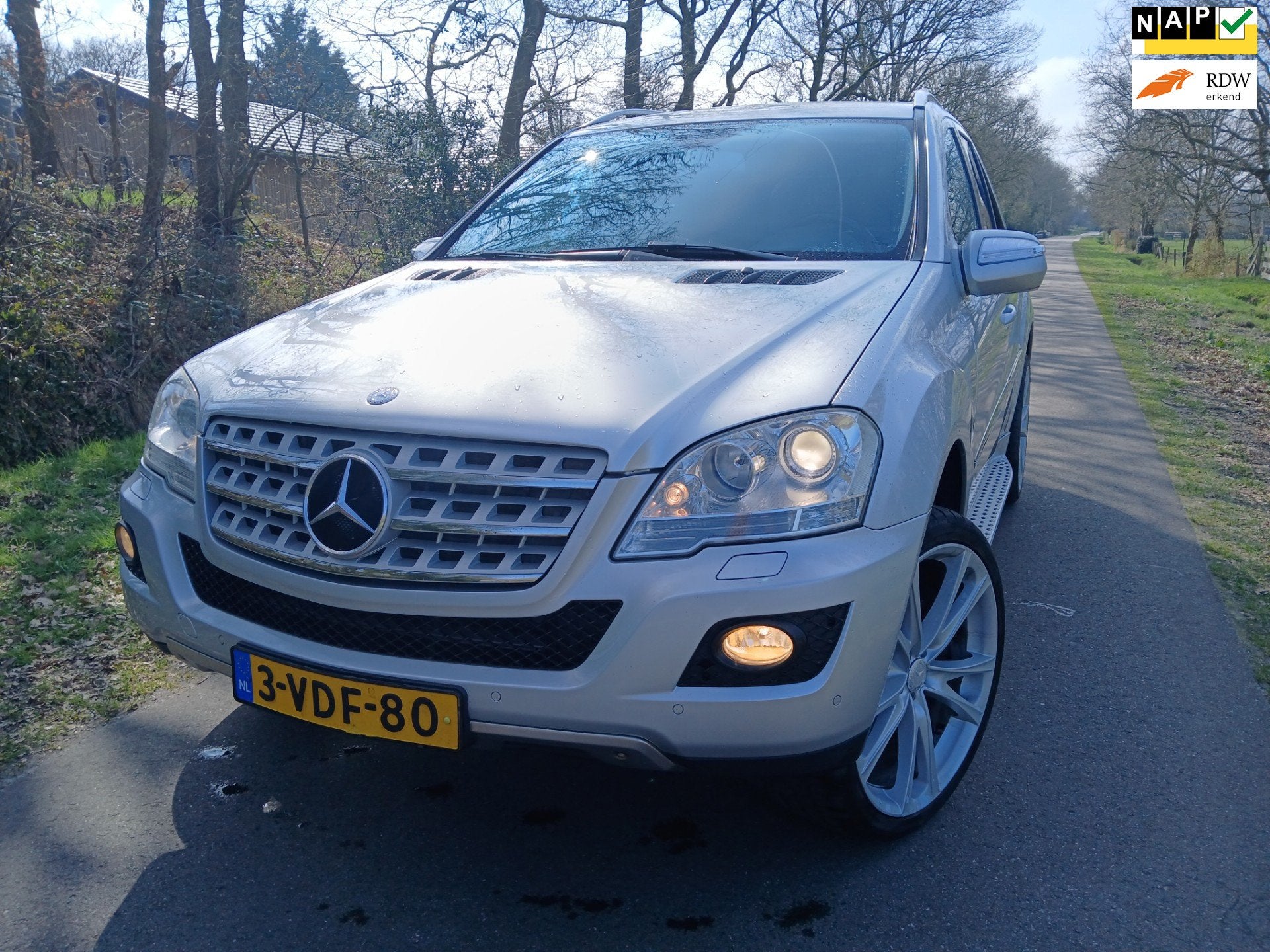 Mercedes-Benz M-klasse 280 CDI |NETTE DEALER ONDERHOUDEN AUT, Auto's, Bestelauto's, Bedrijf, Te koop, 4x4, ABS, Airbags, Airconditioning