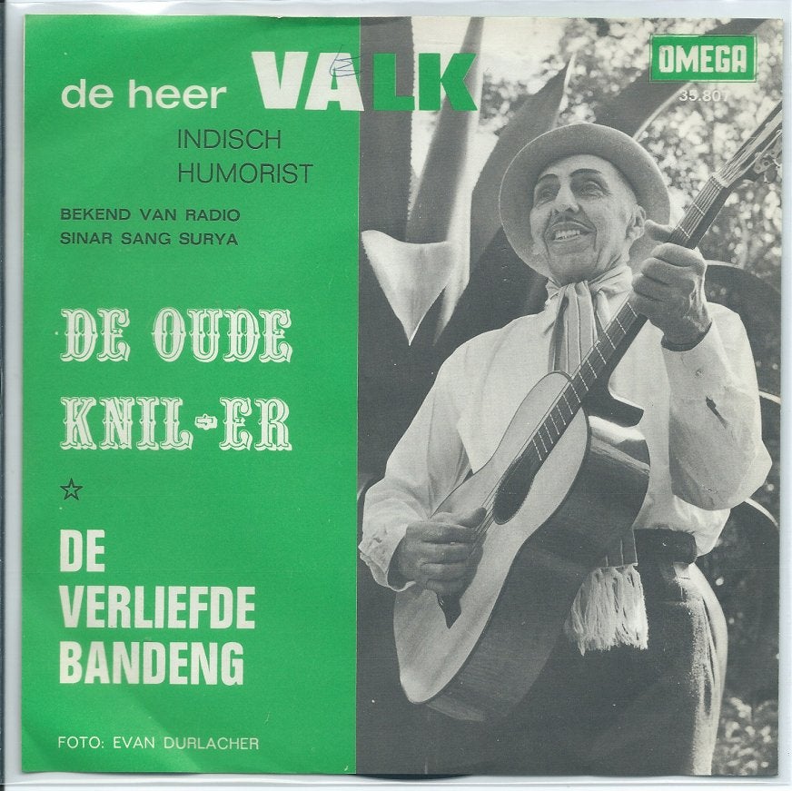 De heer Valk- De Verliefde Bandeng, Cd's en Dvd's, Vinyl | Nederlandstalig, Zo goed als nieuw, Levenslied of Smartlap, Beschermende buitenhoes