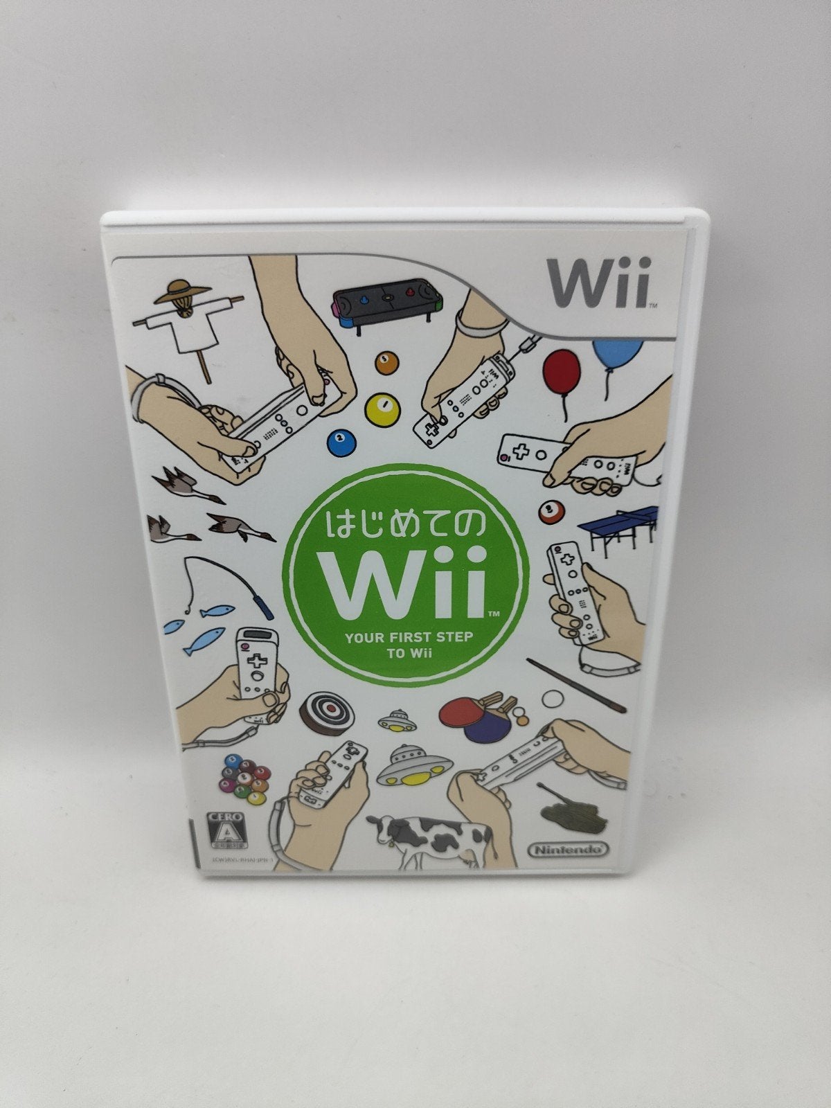 Wii Play Your First Step to Wii (Japanse versie), Spelcomputers en Games, Overige genres, Ophalen of Verzenden, Vanaf 3 jaar, Nintendo Co., Ltd.