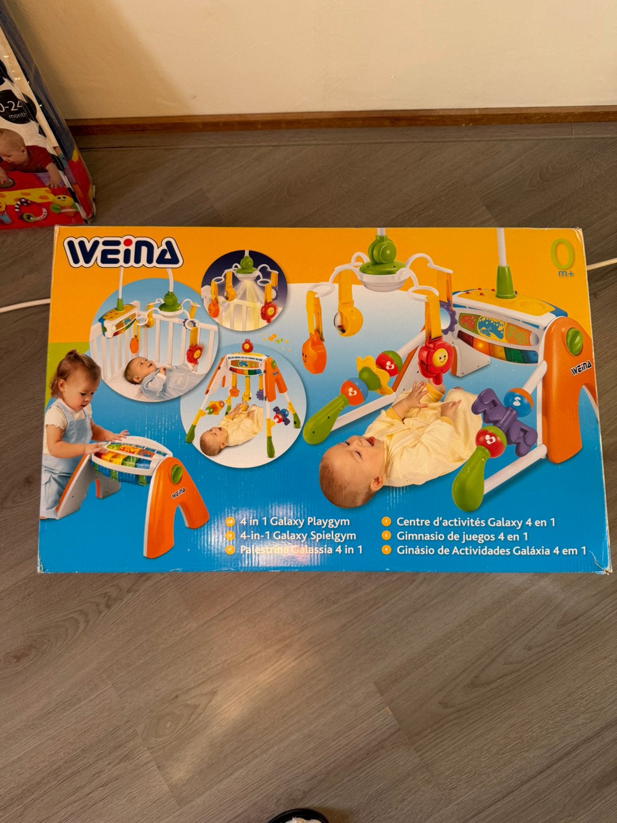 4 in 1 galaxy gym compleet!, Kinderen en Baby's, Speelgoed | Speeltafels, Ophalen, Gebruikt