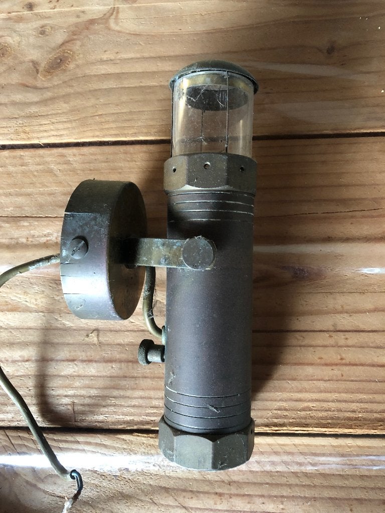 Oude scheepsverlichting, Overige materialen, Gebruikt, Minder dan 50 watt, Wandlamp