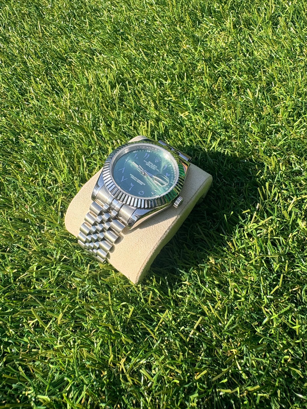 Rolex Datejust Polshorloge arabische cijfers, Sieraden, Tassen en Uiterlijk, Horloges | Heren, Staal, Verzenden, Polshorloge, Nieuw