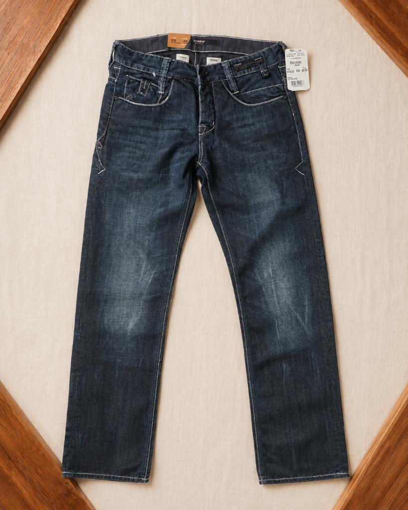 CHASIN’ EGO Stead jeans donkerblauw - nieuw met kaartje, Chasin, Blauw, Nieuw, W32 (confectie 46) of kleiner