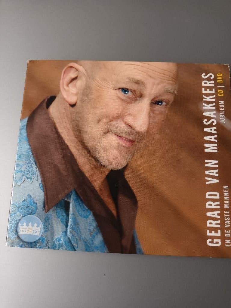cd en dvd   gerard van maasakker, Cd's en Dvd's, Ophalen of Verzenden, Zo goed als nieuw, Singer-songwriter, Inclusief boekje