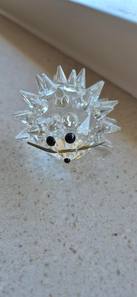Swarovski Silver Crystal Line Egel Kristal Figuur, Verzamelen, Ophalen of Verzenden, Zo goed als nieuw, Dier
