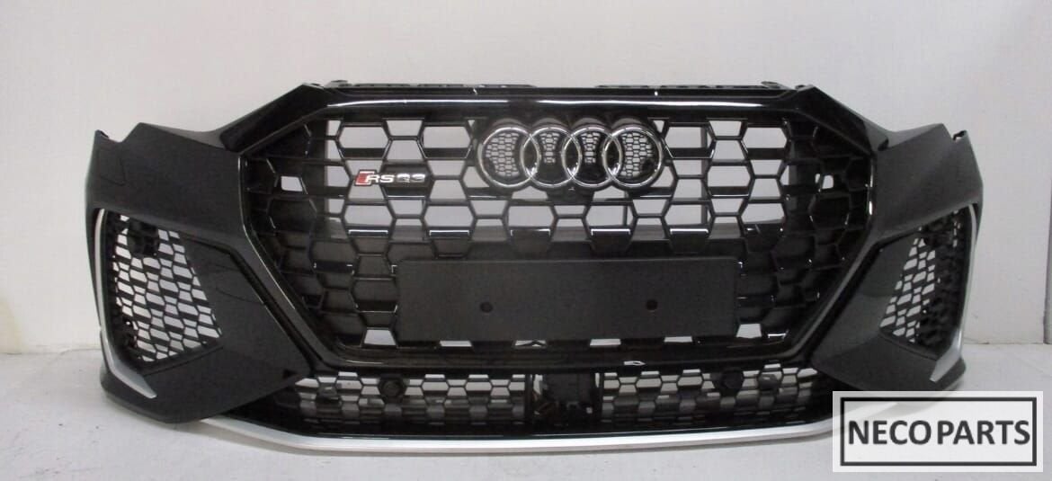 VOORBUMPER AUDI RSQ3 RS Q3 BUMPER ALLES LEVERBAAR !!!, Gebruikt, -, Achter, -