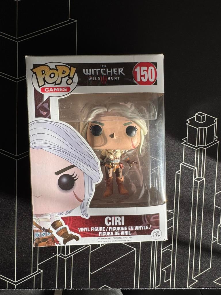 Funko Pop The Witcher 3 - Ciri (#150), Verzamelen, Poppetjes en Figuurtjes, Ophalen of Verzenden, Zo goed als nieuw