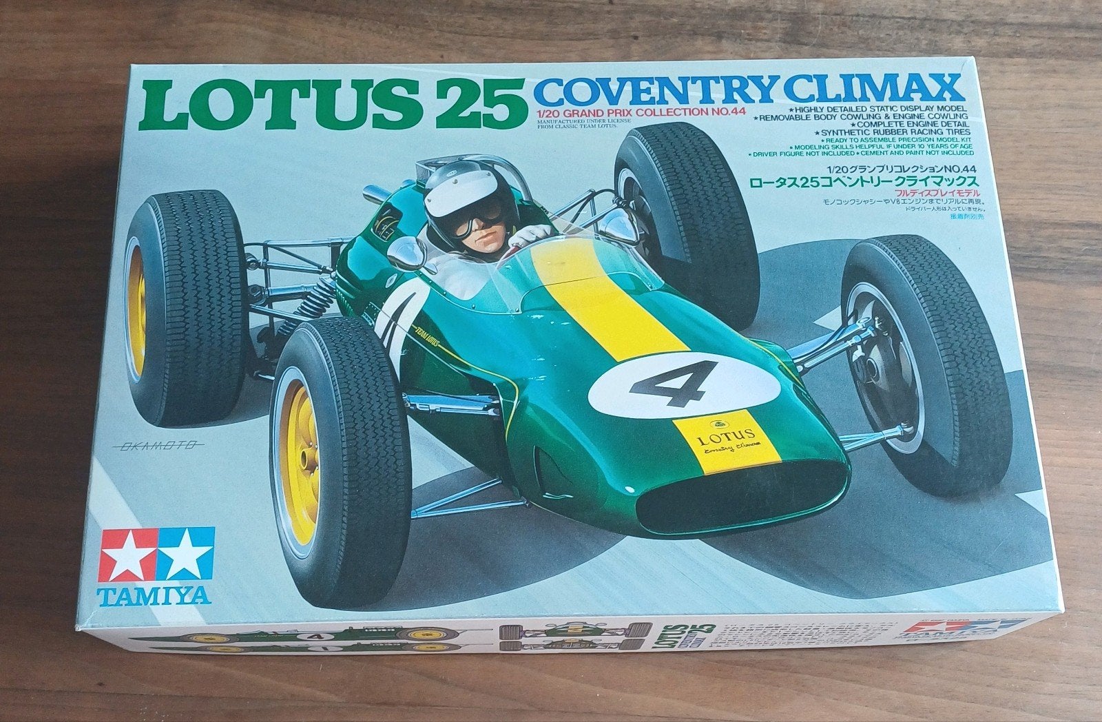 Tamiya Lotus 25 Coventry Climax modelbouw kit, Auto, 1:32 tot 1:50, Nieuw, Ophalen of Verzenden