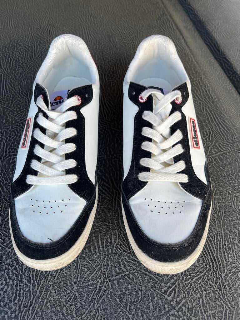 Ellesse sneakers wit/zwart maat 44, Ophalen of Verzenden, Gedragen, Wit, Sneakers of Gympen
