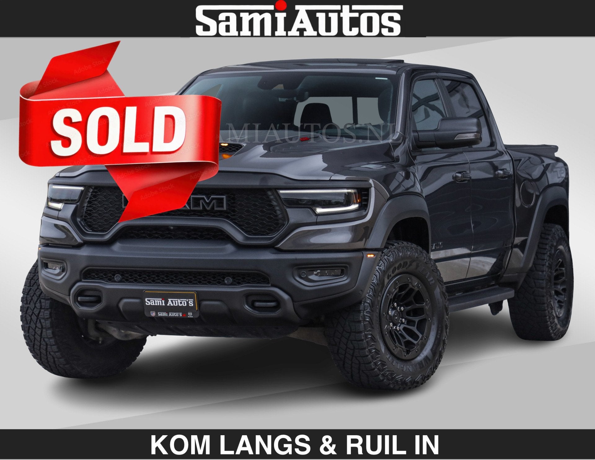 Dodge Ram TRX HELLCAT 712 PK 6.2 V8 | €109950,- excl | BLA, Automaat, Dealer onderhouden, Gebruikt, Met garantie (alle)