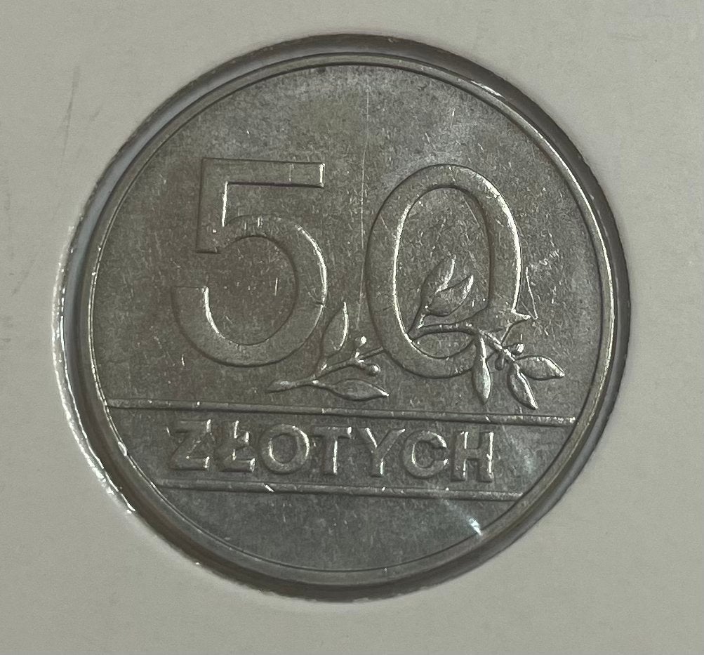 50 zlotych Polen 1990, Ophalen of Verzenden, Polen