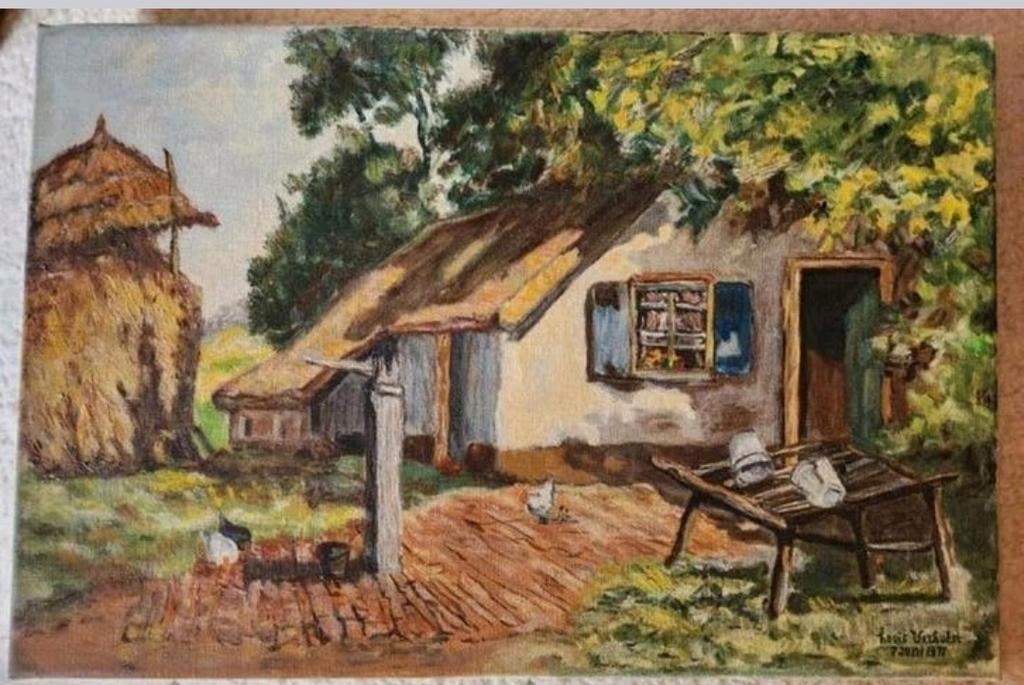 Louis Verhulst 1977 Schilderij, Ophalen of Verzenden