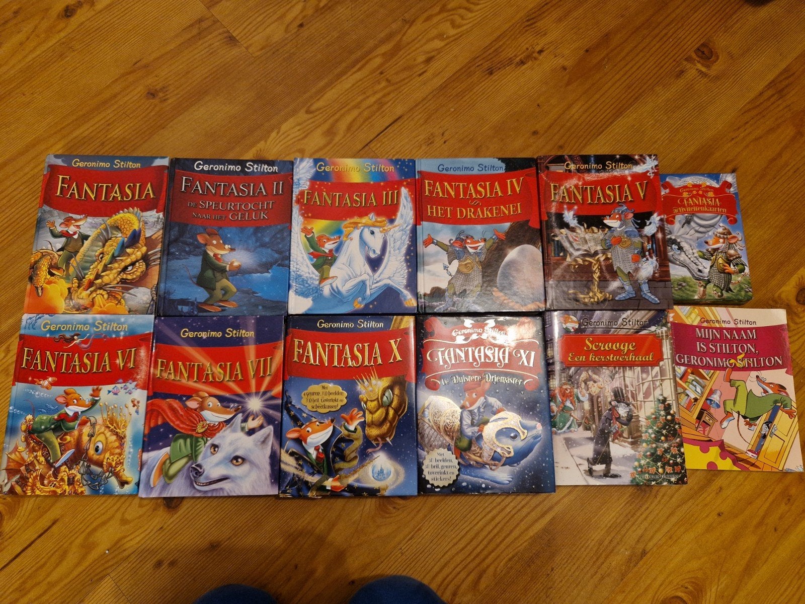 Geronimo Stilton - Fantasia X, Gelezen, Fictie algemeen, Geronimo Stilton, Ophalen of Verzenden