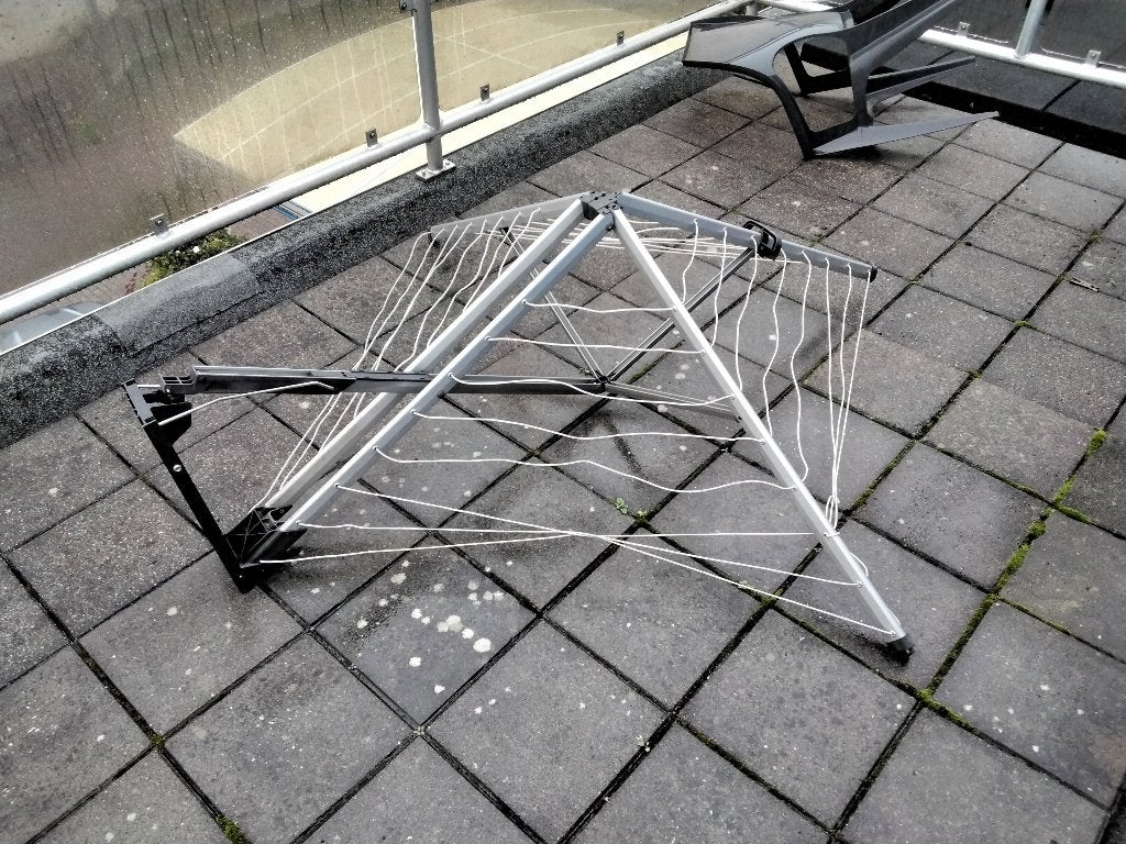 droog rek, Ophalen, Zo goed als nieuw