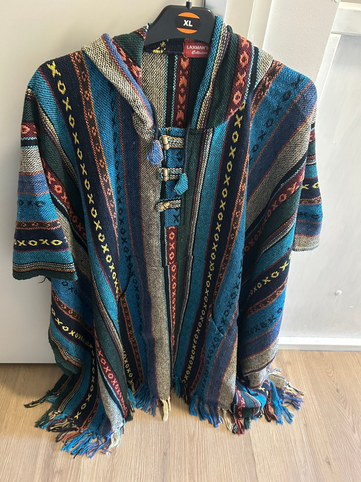 Castlefest kledingset poncho bloes harembroek maat M, Ophalen of Verzenden, Zo goed als nieuw