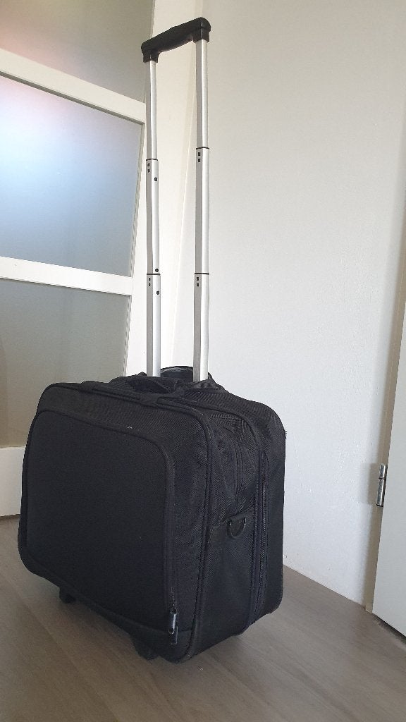 Business Trolley tas met vielen, Ophalen, 40 tot 60 cm, 30 cm of meer, Minder dan 35 cm