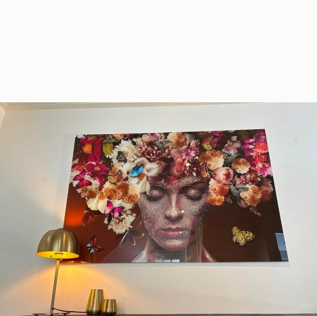 schilderij plexiglas, Ophalen