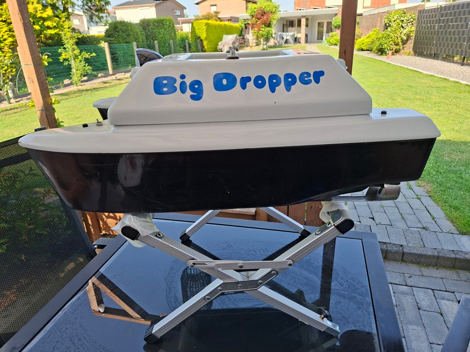 Big Dropper voerboot met 2 accu's en lader, Ophalen, Zo goed als nieuw, Overige typen