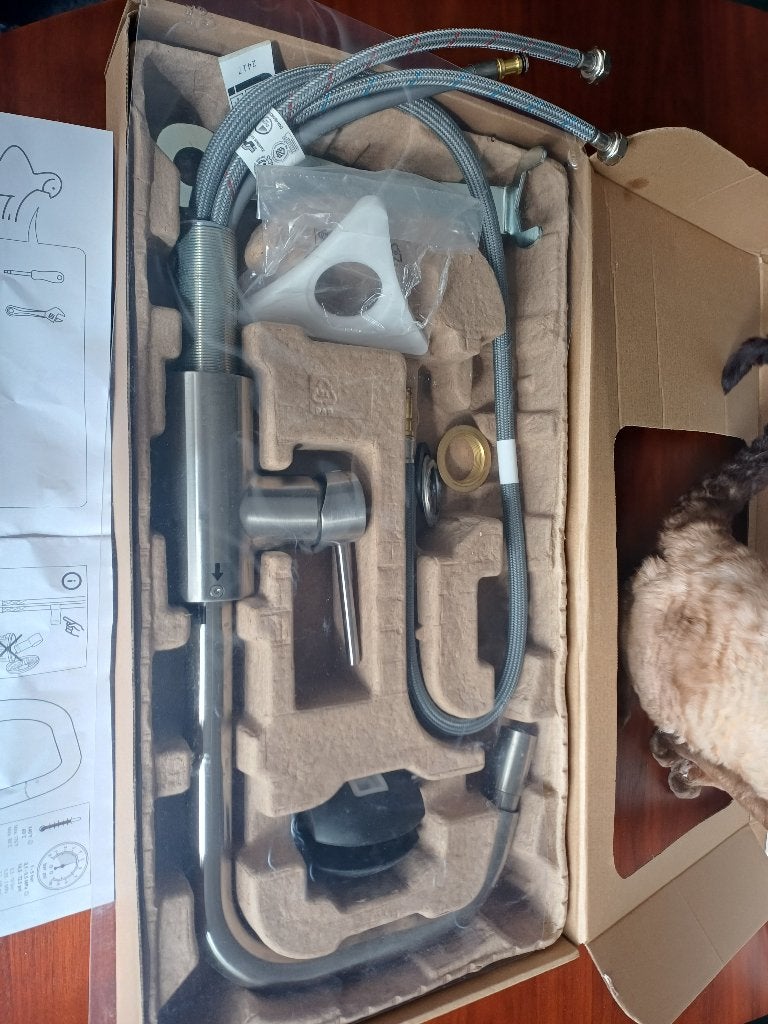 Ikea älmaren kraan, Ophalen, Nieuw, Rvs, Kraan