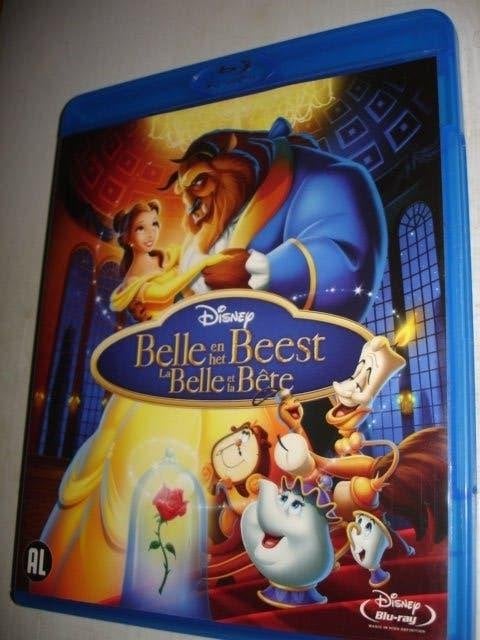 Belle en het Beest- Disney- BLU-RAY- (NIEUW), Cd's en Dvd's, Verzenden, Nieuw in verpakking, Tekenfilms en Animatie