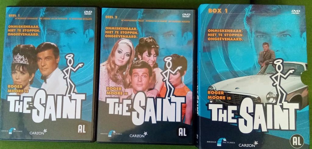 The Saint Box 1, Deel 1 en Deel 2 - Roger Moore, Cd's en Dvd's, Dvd's | Tv en Series, Boxset, Ophalen of Verzenden, Zo goed als nieuw