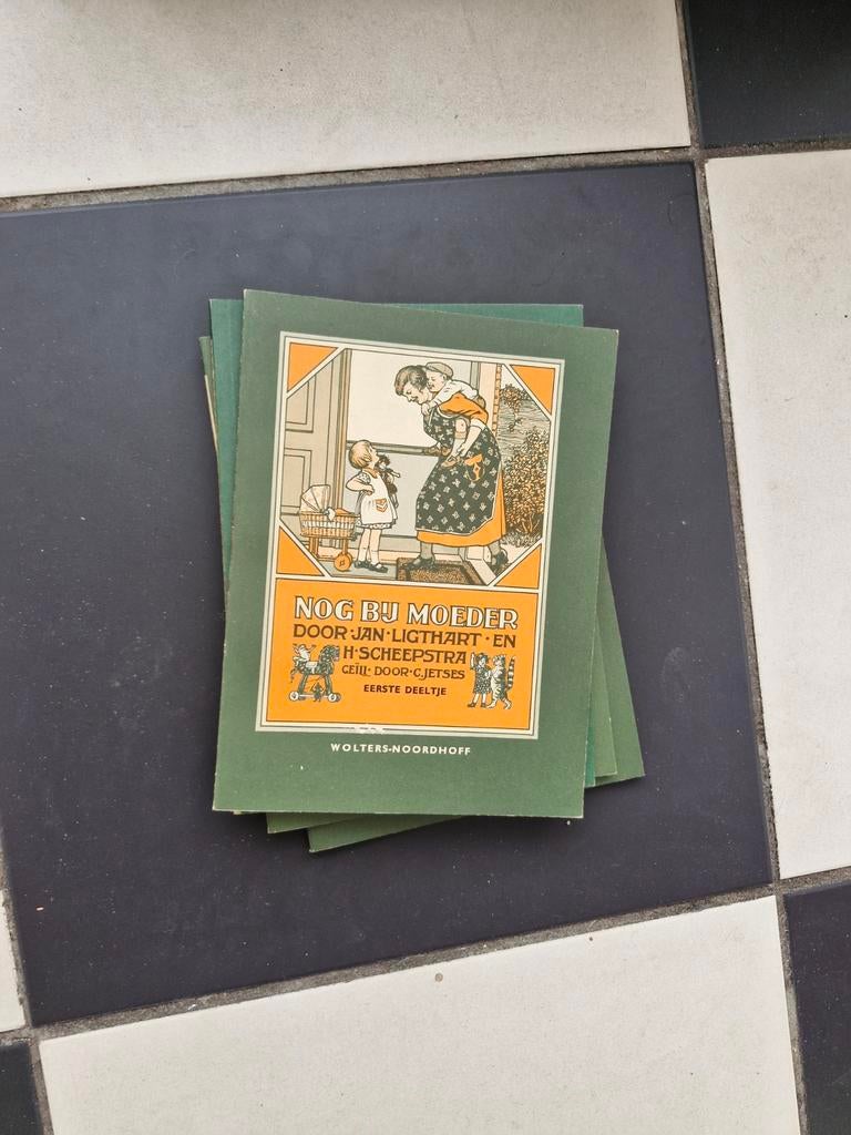 Nog bij Moeder (Ot en Sien) - Eerste deeltje - C. Jetses, Boeken, Ophalen, Gelezen, Jan Ligthart en H. Scheepstra, Fictie algemeen