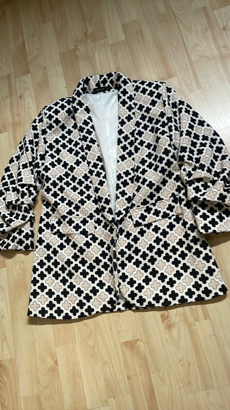 Nieuw print blazer maat L, Ophalen of Verzenden, Nieuw, Maat 42/44 (L), Jasje