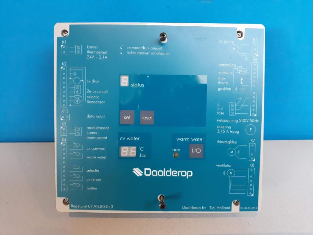 Regelunit Branderautomaat Daalderop Combinair Combipact, Niet ingevuld, Cv-ketel of Combi-ketel, Niet ingevuld, Nieuw